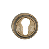 Дверная накладка круглая под керамику RENZ OB