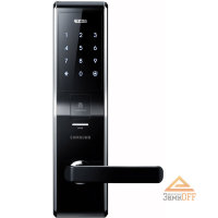Электронный биометрический врезной замок Samsung SHS-H705 FBK/EN (5230) Black черный